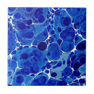 De Cerâmica O azul acena o azulejo da espuma do mar