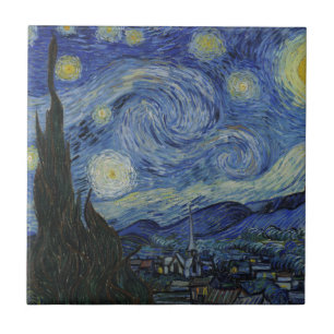 De Cerâmica O Azulejo da Noite Estrelada