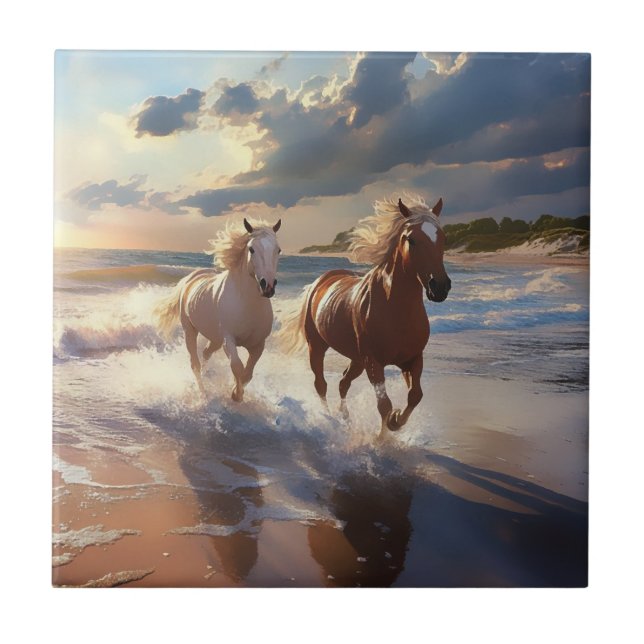 De Cerâmica O Cavalo Azulejo (Frente)