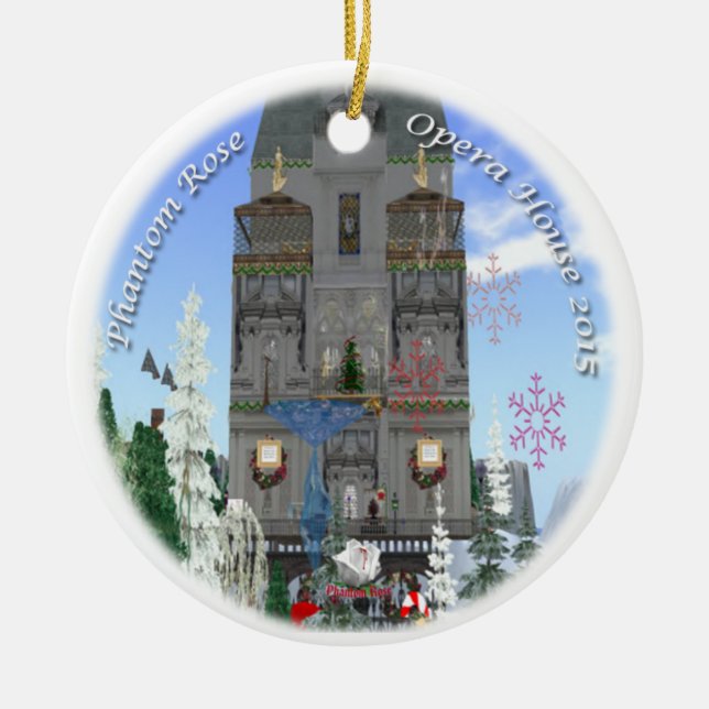 De Cerâmica O fantasma aumentou ornamento do SL 2015 (Frente)