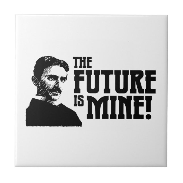 De Cerâmica O futuro é meu! Azulejo (Frente)