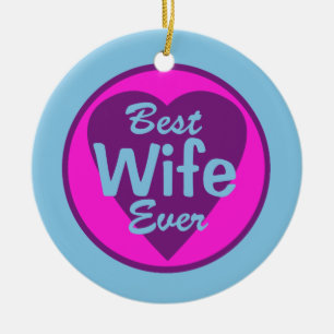 De Cerâmica O melhor ornamento nunca personalizado da esposa