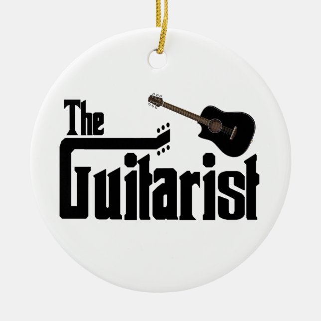 De Cerâmica O ornamento do guitarrista (Frente)