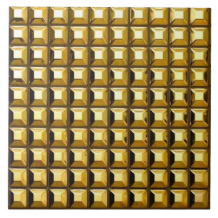 De Cerâmica O ouro enche o azulejo