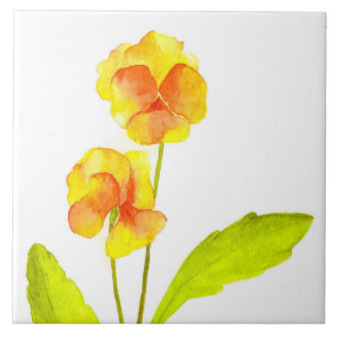 De Cerâmica "O Partido Pansy" num Azulejo cerâmico (IV)