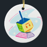 De Cerâmica O primeiro ornamento Chanukah do bebê<br><div class="desc">Primeiro Chanukah para bebê. Adicione o nome do seu bebê.</div>