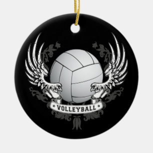 De Cerâmica O voleibol voa o ornamento