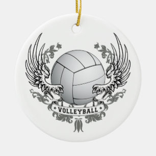 De Cerâmica O voleibol voa o ornamento