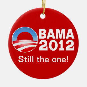 De Cerâmica Obama 2012 - Ainda esse! Ornamento patriótico