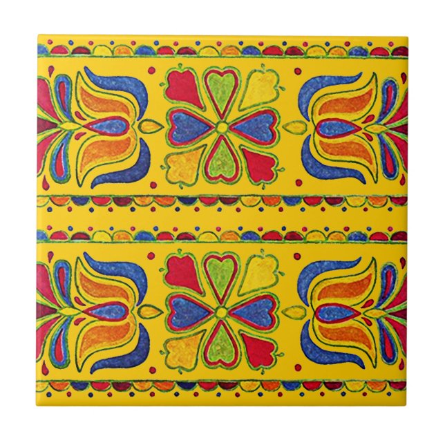 De Cerâmica Olhar das artes & dos artesanatos do azulejo do (Frente)