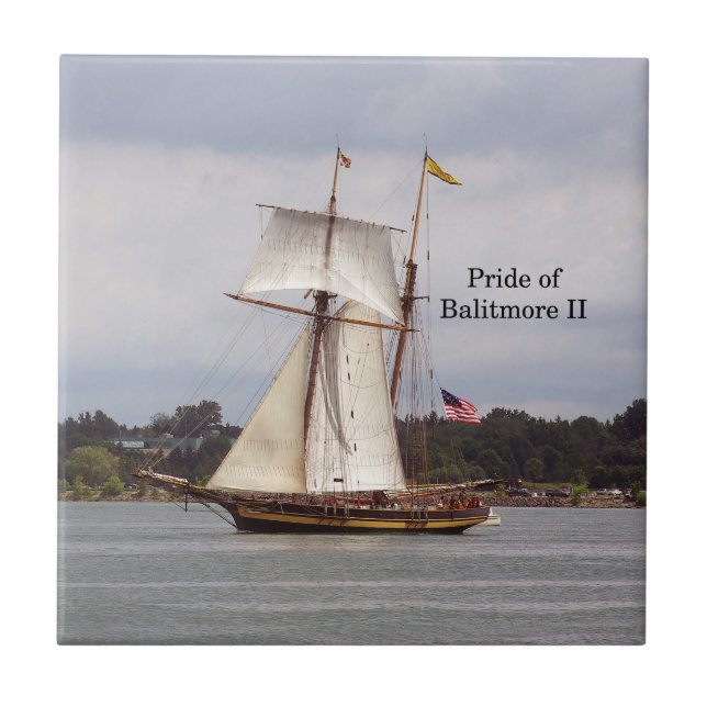 De Cerâmica Orgulho do azulejo Baltimore II (Frente)