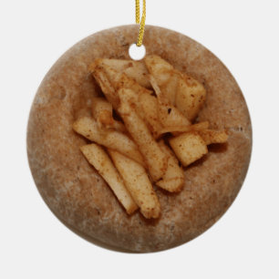 De Cerâmica Ornamento Apple Kolache