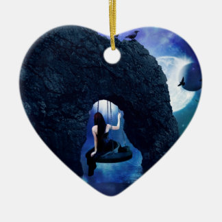 De Cerâmica Ornamento astral da vista