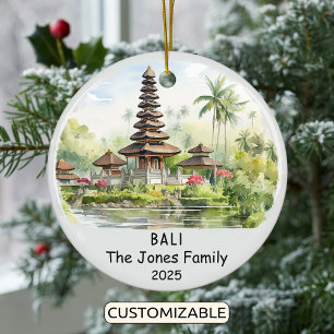 De Cerâmica Ornamento Bali Personalizado, Oceânia