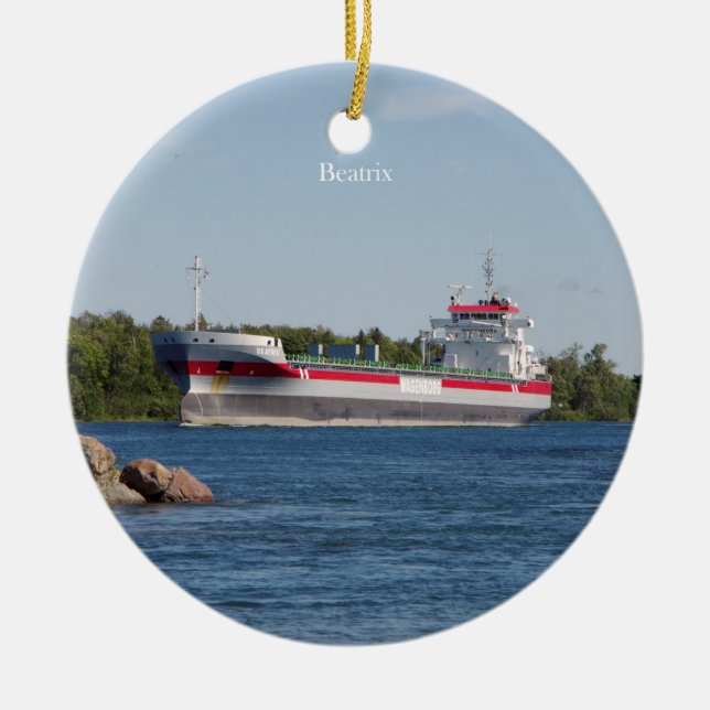 De Cerâmica ornamento Beatrix (Frente)