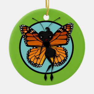 DE CERÂMICA ORNAMENTO BONITO DO FERIADO DO CÍRCULO DA