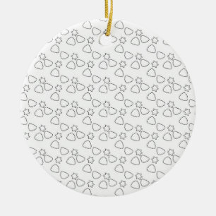 De Cerâmica Ornamento cerâmico