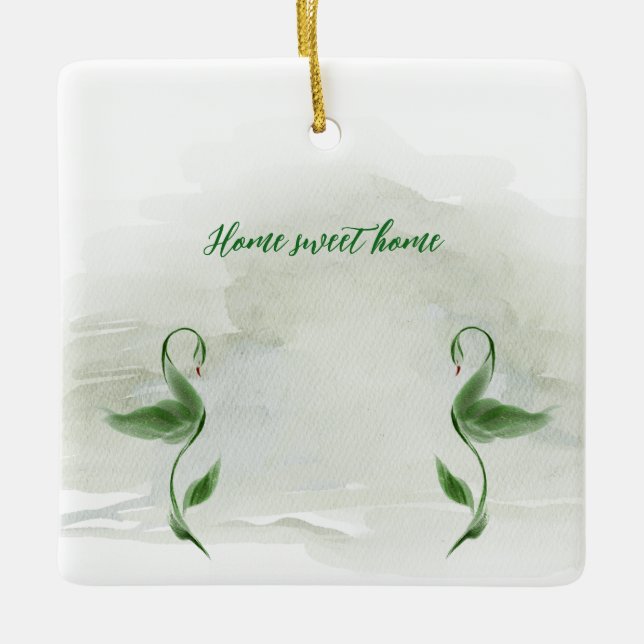 De Cerâmica ornamento cerâmico (Frente)