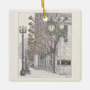 De Cerâmica Ornamento cerâmico
