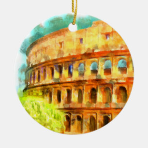 De Cerâmica Ornamento cerâmico Colosseum