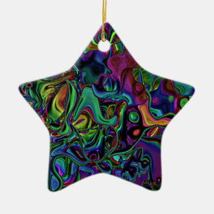 De Cerâmica Ornamento cerâmico derretido do cérebro