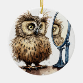 De Cerâmica Ornamento cerâmico Dia do Cabelo Mau