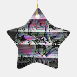 De Cerâmica Ornamento cerâmico do Buquê Techno