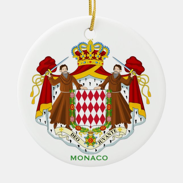 De Cerâmica Ornamento cerâmico MONACO (Frente)