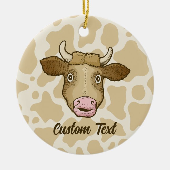 De Cerâmica Ornamento cerâmico por Vaca Surpresa (Frente)