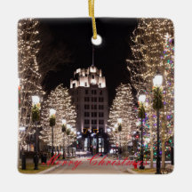 Ornamento cerâmico Quincy Christmas