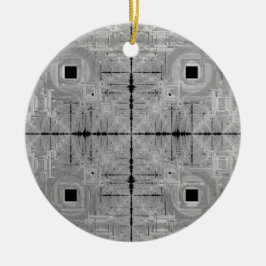 De Cerâmica Ornamento Cerâmico Silver Serenade