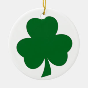 De Cerâmica Ornamento cerâmico Simples Shamrock