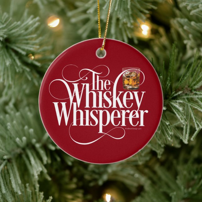 De Cerâmica Ornamento cerâmico Whisperer Whiskey (Árvore)