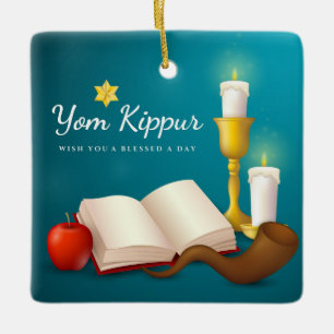 De Cerâmica Ornamento Cerâmico Yom Kippur
