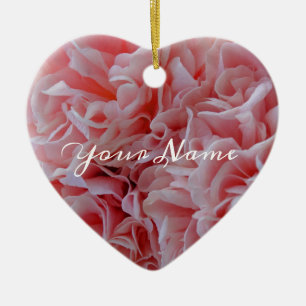 De Cerâmica Ornamento cor-de-rosa