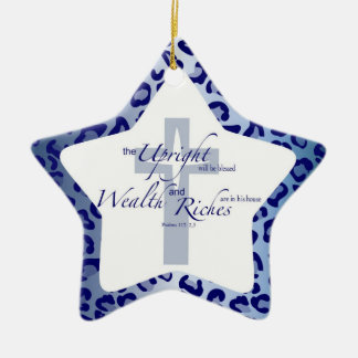 De Cerâmica Ornamento cristão feito sob encomenda - estrela