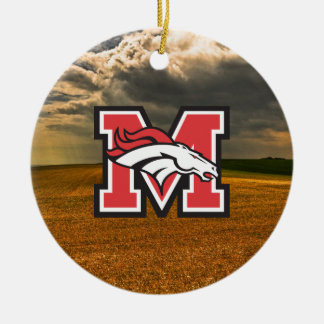 De Cerâmica Ornamento customizável da árvore