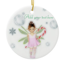 Ornamento customizável feericamente dos doces do