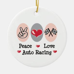 De Cerâmica Ornamento da auto competência do amor da paz