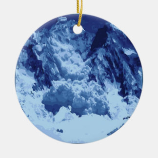 De Cerâmica Ornamento da avalancha