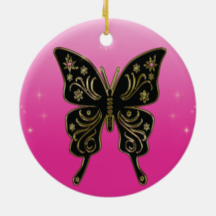 De Cerâmica Ornamento da borboleta
