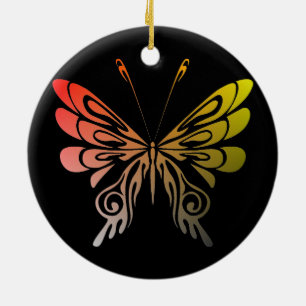 De Cerâmica Ornamento da borboleta