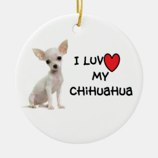 De Cerâmica Ornamento da chihuahua