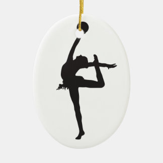 De Cerâmica Ornamento da ginástica rítmica