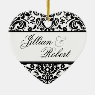 De Cerâmica Ornamento da lembrança do damasco