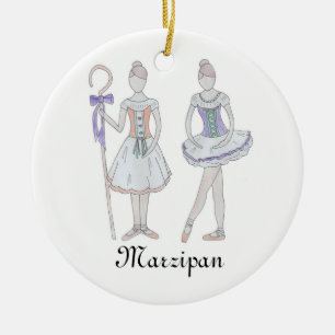 De Cerâmica Ornamento da lembrança do maçapão do Nutcracker