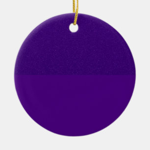 De Cerâmica Ornamento da Lista Superior Púrpura Personalizada
