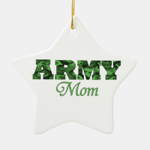 De Cerâmica Ornamento da mamã do exército