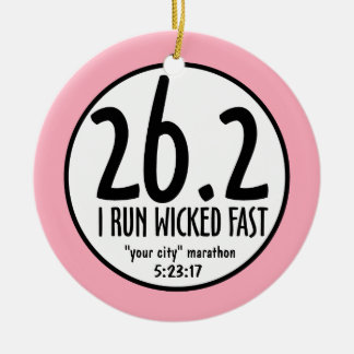 De Cerâmica Ornamento da maratona