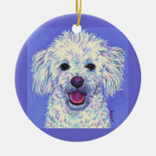 De Cerâmica Ornamento da mistura da caniche